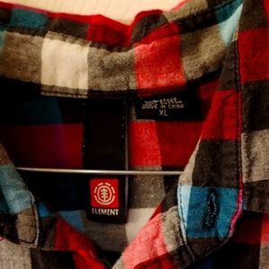 Element plaid long sleeve shirt